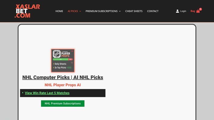 Free AI Sports Picks & Bet Predictions | Xaslarbet