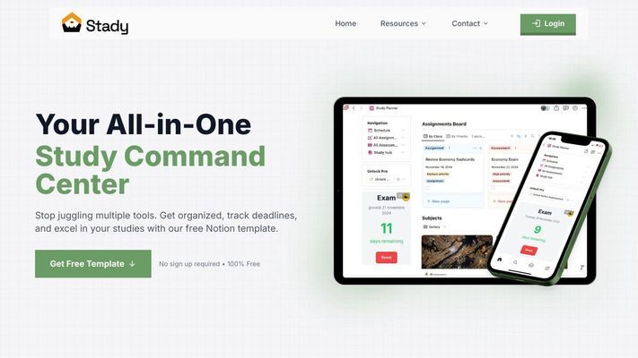 Stady | Notion Flashcards & Study Methods
