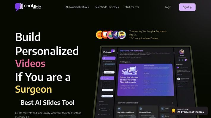 ChatSlide - AI Workspace For Knowledge Sharing