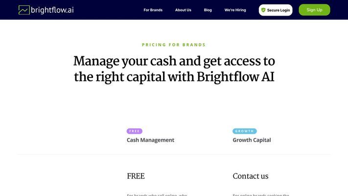 Brightflow AI - eCommerce Financial Intelligence Platform
