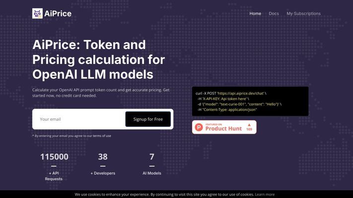 AiPrice - OpenAI Token Pricing Calculator
