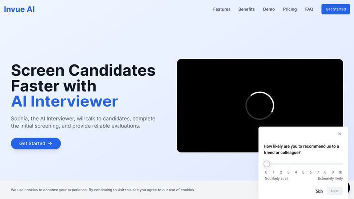 Screen Candidates Faster with AI Interviewer