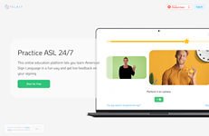 SLAIT School – Practice American Sign Language 24/7