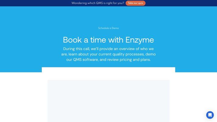 Enzyme: The only QMS software as innovative as you