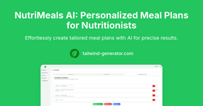NutriMeals AI