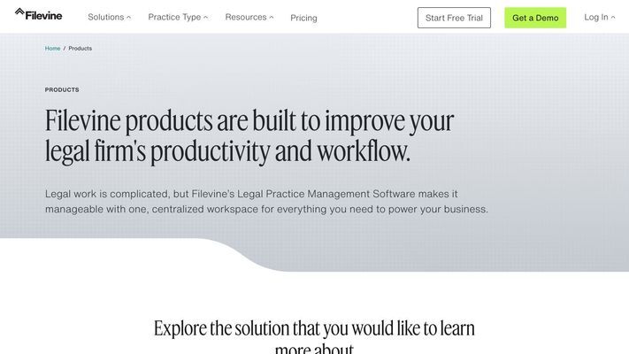 Legal Practice Management Software for Law Firms | Filevine