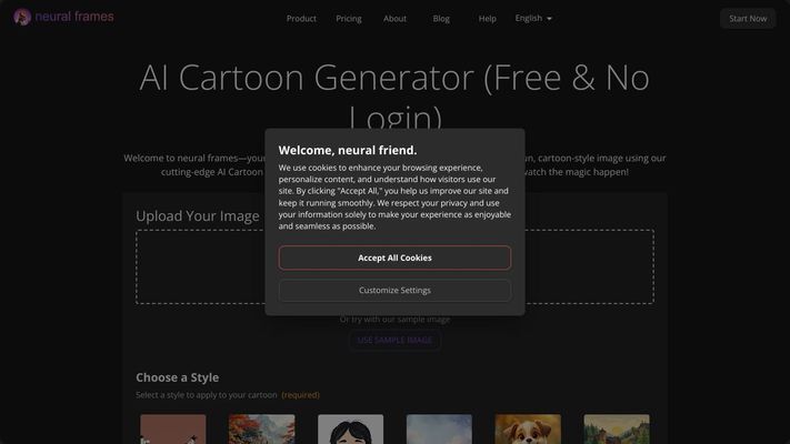 AI Cartoon Generator