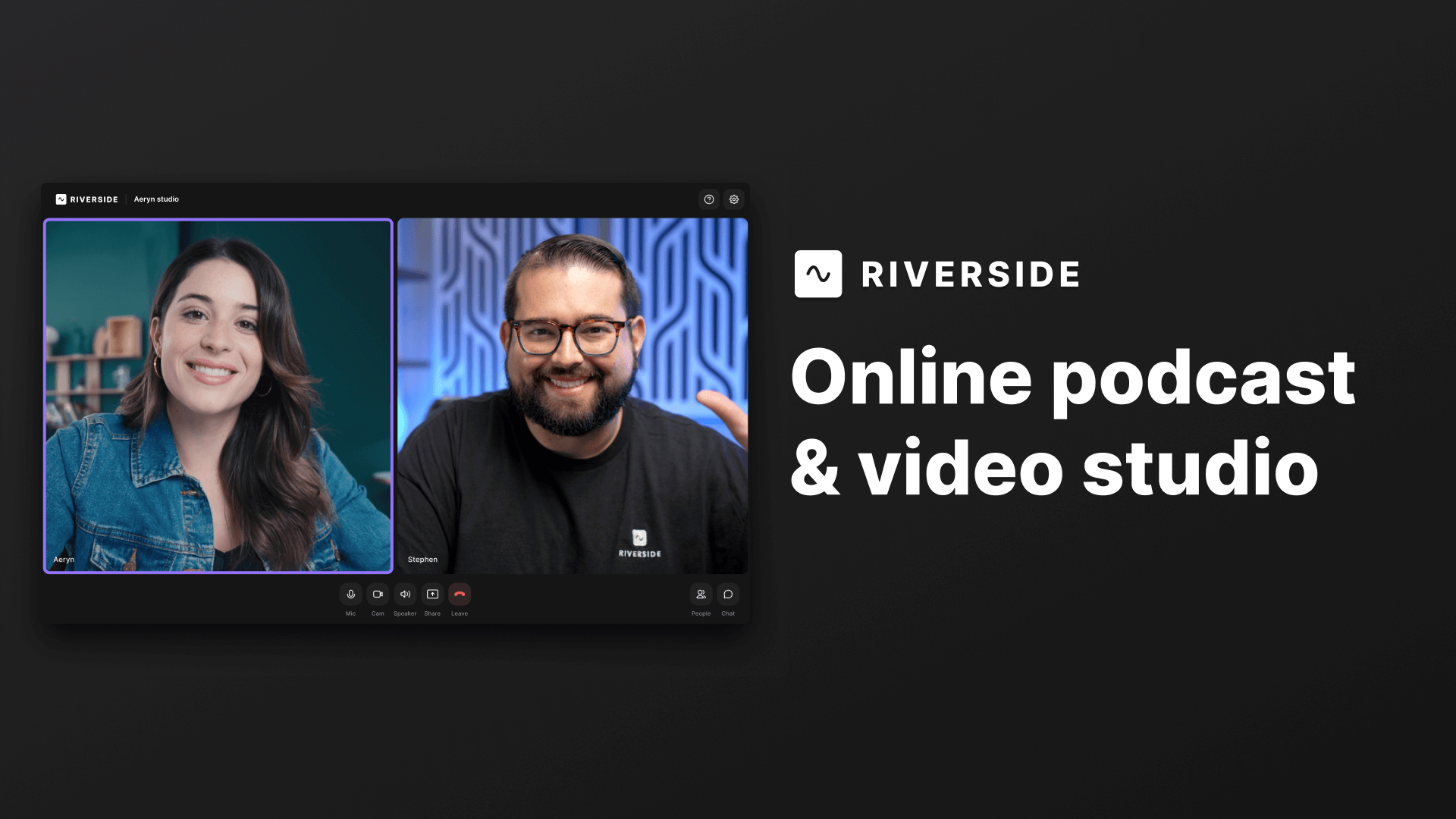 Riverside: HD Podcast & Video Software | Free Recording & Editing