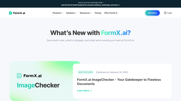 FormX.ai - Automate Data Extraction to Empower Your Business