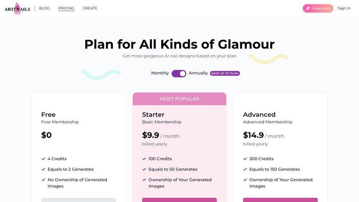AI Nail Designs Generator