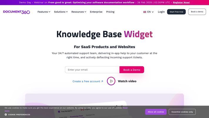AI-Powered Knowledge Base Software That Scales With Your Product | Document360