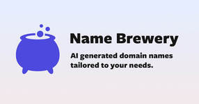 Generate domain names using AI