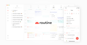 All-in-One Work Platform for Individuals & Teams · Routine