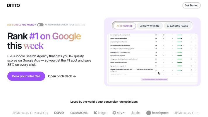 B2B Google Ads Agency | Dittto.ai