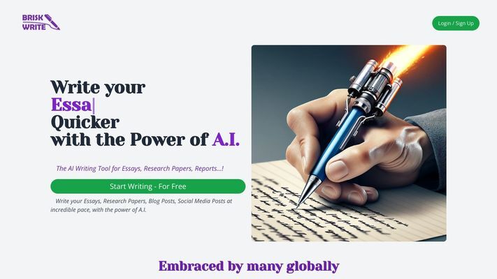 Brisk Write