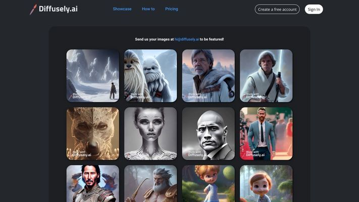 Diffusely AI Art