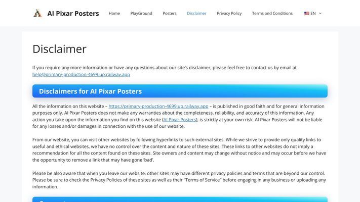 AI Pixar Posters