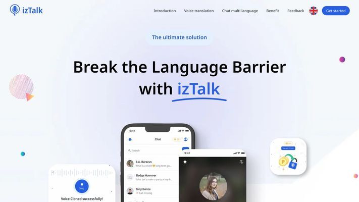 IzTalk - Homepage