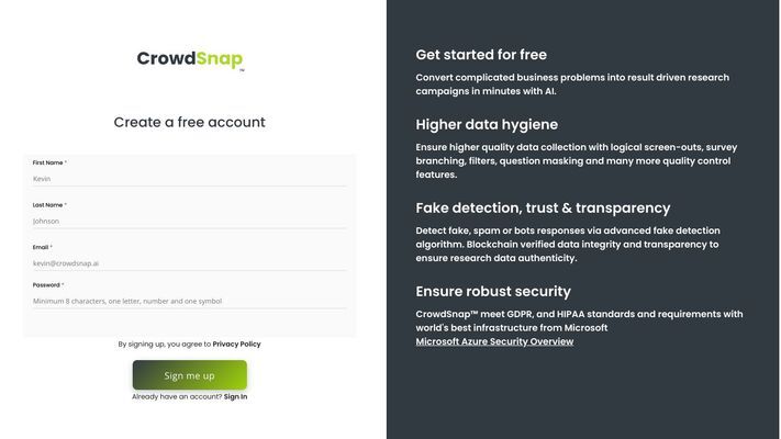 Surveys with AI