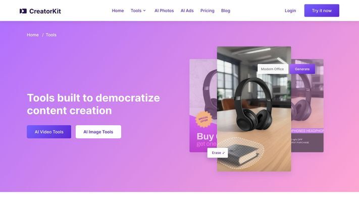 CreatorKit - AI images and videos
