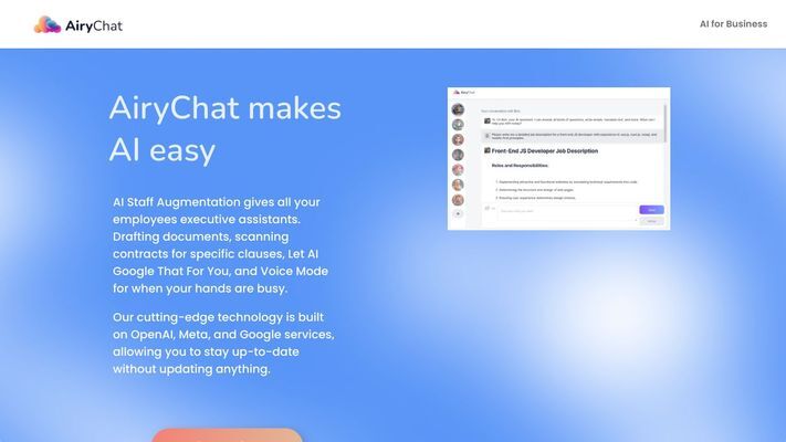 AiryChat AI Assistants