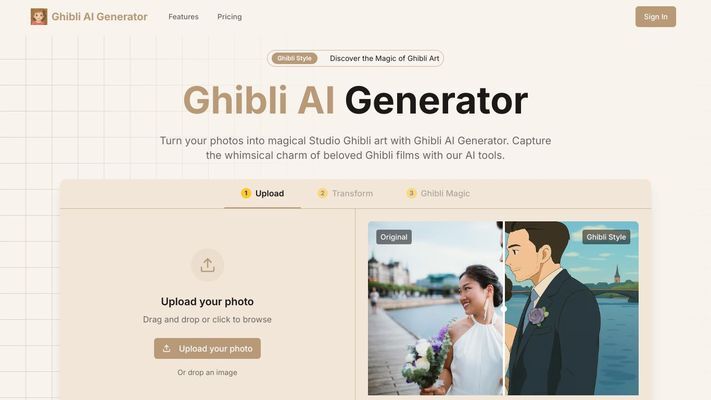 Ghibli AI Generator