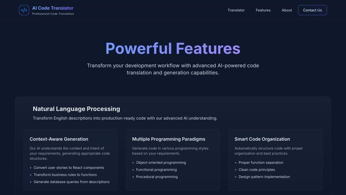 AI Code Translator