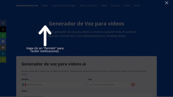 Generador de Voz Online Gratis ❤️