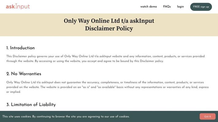 askInput