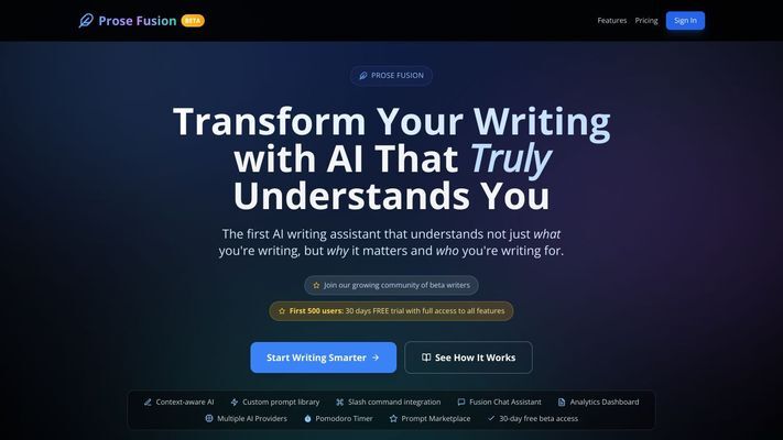 Prose Fusion