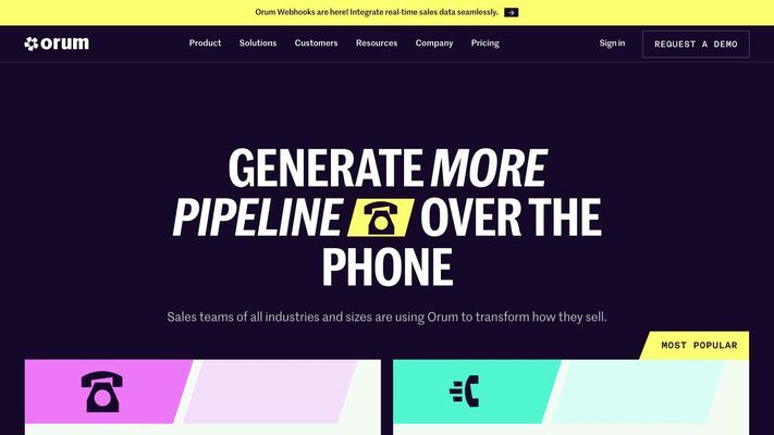 Orum - The Live Conversation Platform