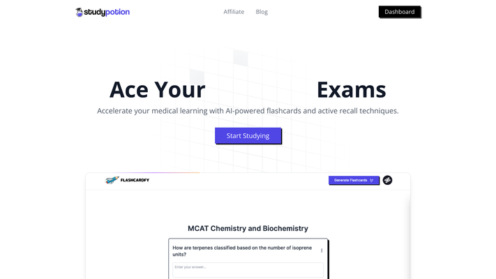Study Potion AI