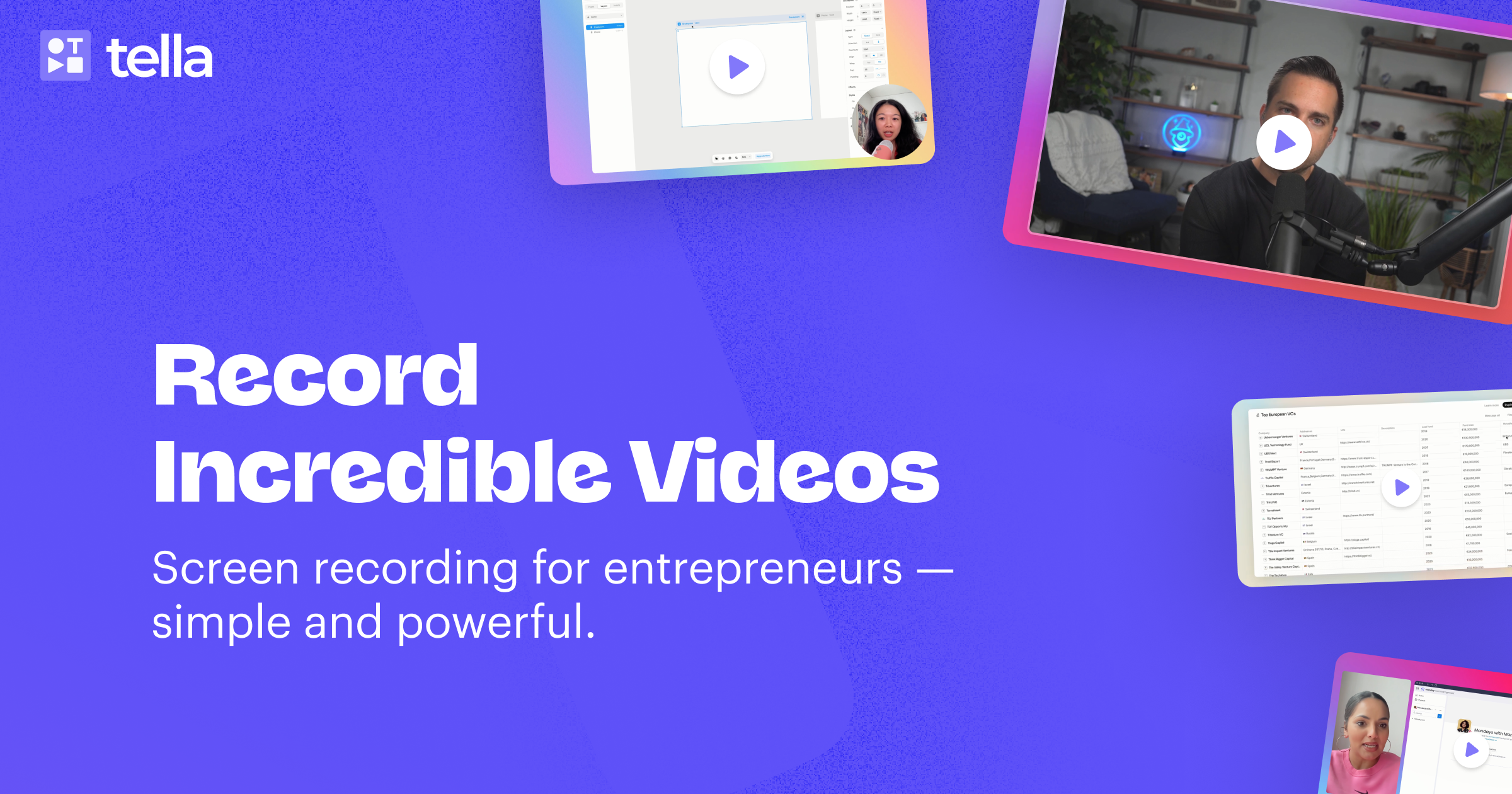 Tella — Online Screen Recorder for Mac & Windows