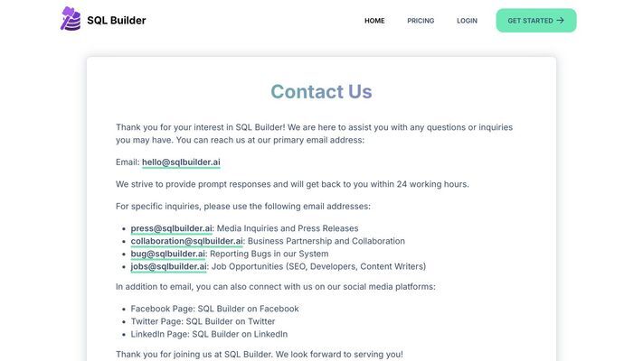 SQL Builder
