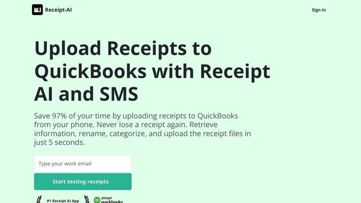 Manage Receipts with AI and SMS for Busy Traveling Teams