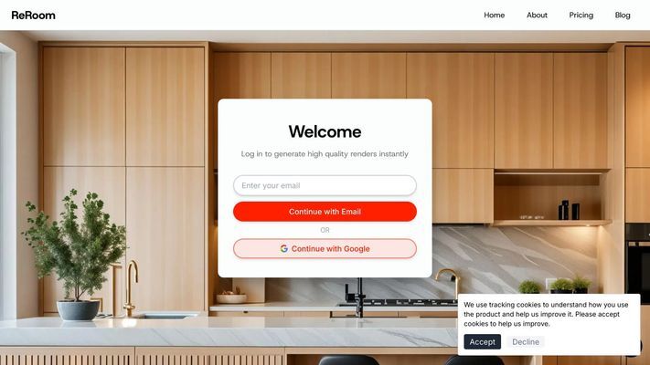ReRoom AI: AI Tool for Interior Design