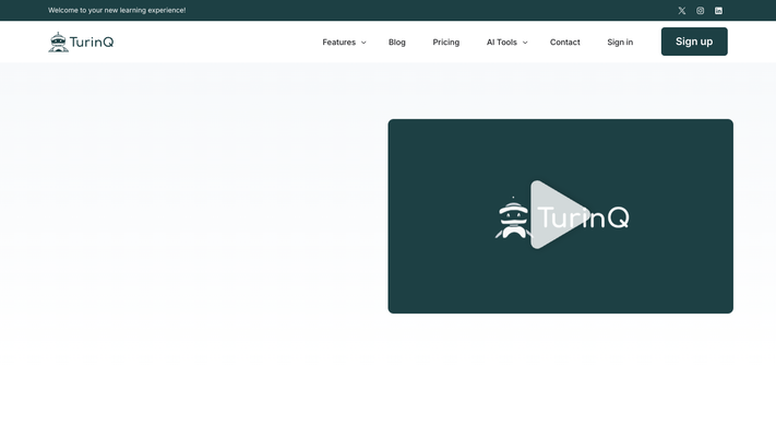 TurinQ.com AI Question and Quiz Maker