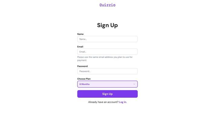 Quizzio: AI Quiz Generator