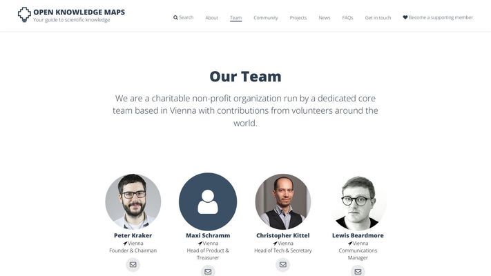 Open Knowledge Maps - Your guide to scientific knowledge