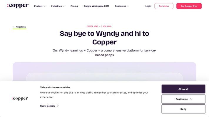 Copper说拜拜