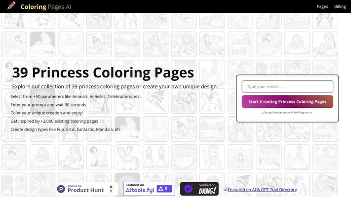 Coloring Pages AI