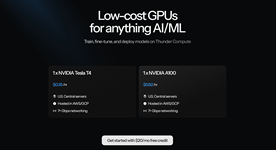 Thunder Compute: Self-host AI/ML with the world's cheapest GPU cloud