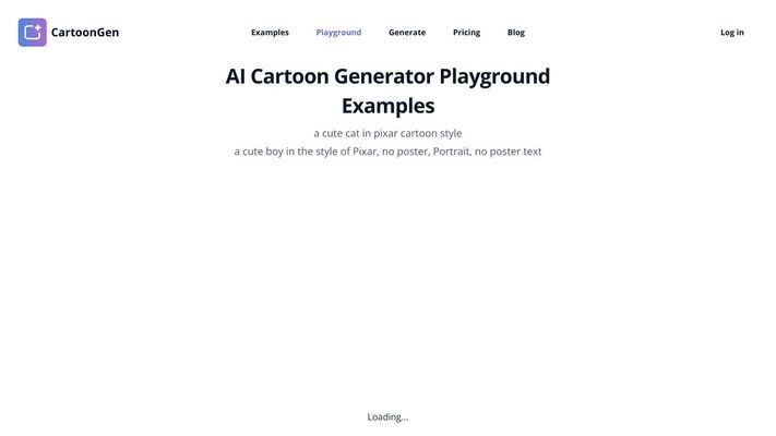 CartoonGen | AI Cartoon Generator