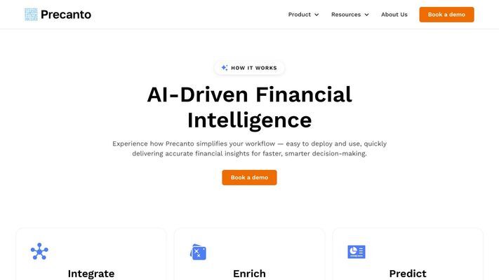 Precanto | AI-Driven Finance Intelligence Platform