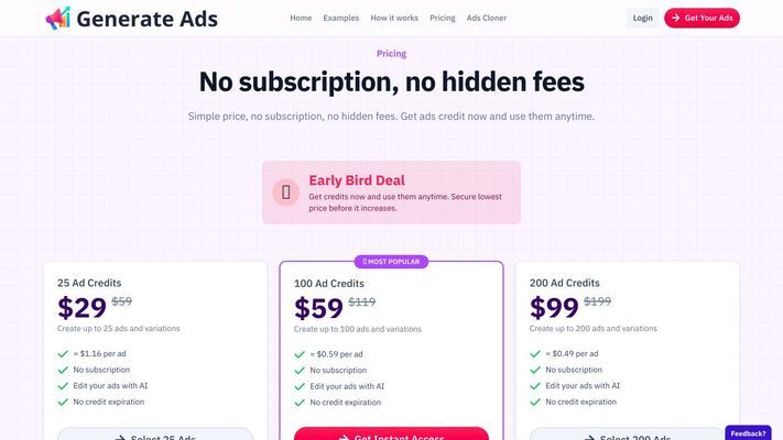 Generate Ads