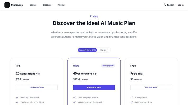 MusicAny: Free AI Music & Song Generator from Text