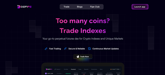 Defipe | Perpetual DEX for crypto indexes & unique markets