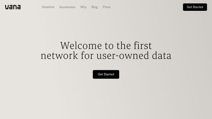 Vana - The First Network for User-Owned Data and Decentralized AI