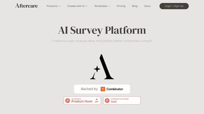 Aftercare - AI Conversational Surveys for Deeper Insights