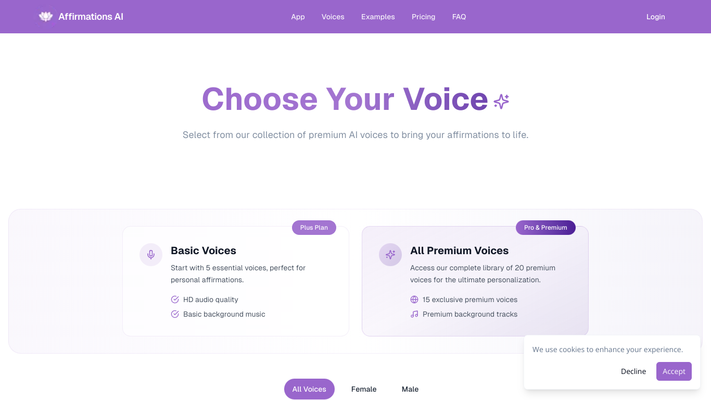 AI Affirmations Generator